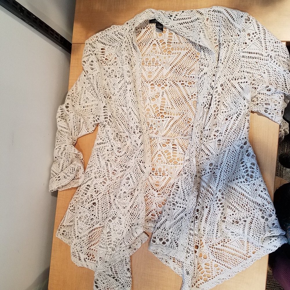 Style & Co. Cutouts Cardigan